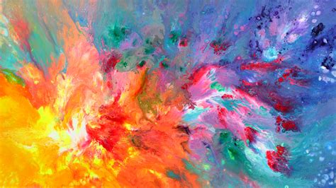 can you paint canvas with vivid colors?